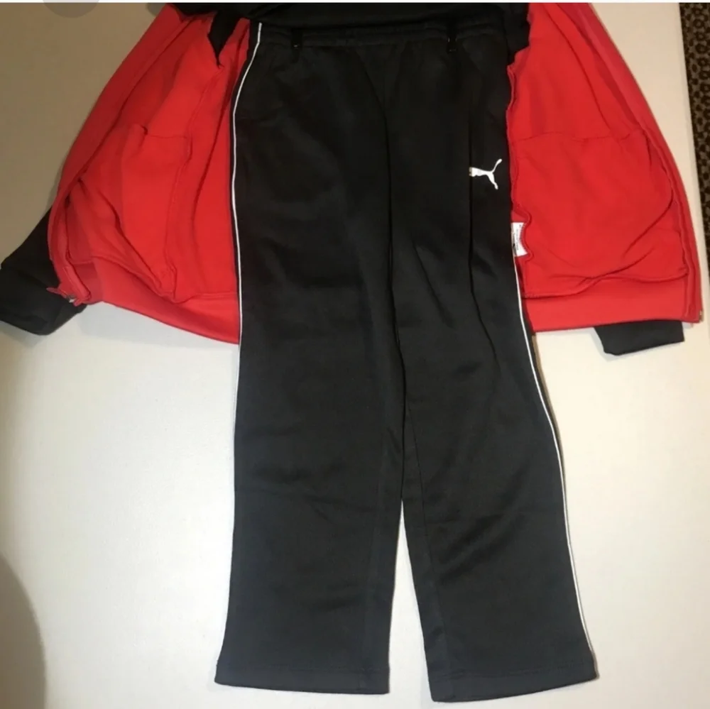 Puma Boys 3-Piece Tech Fleece Hoodie, Tee & Jogger Set nwt - Picture 2 of 7
